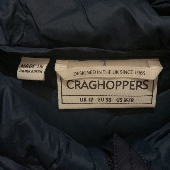 NWT Craghoppers thermopro exploit hooded jacket size 8/M - Picture 4 of 10